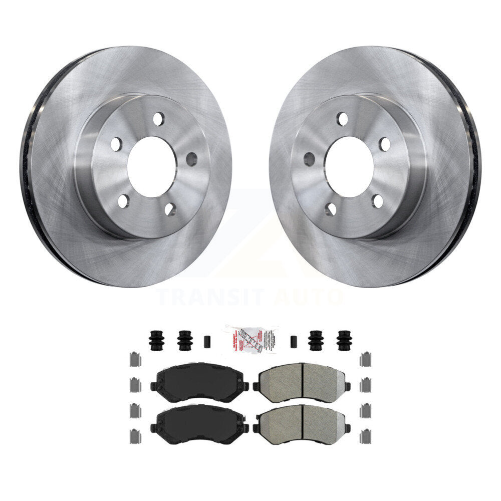 Transit Auto K8A-104388 Disc Brake Kit for 2002-2007 Jeep Liberty - Front product image