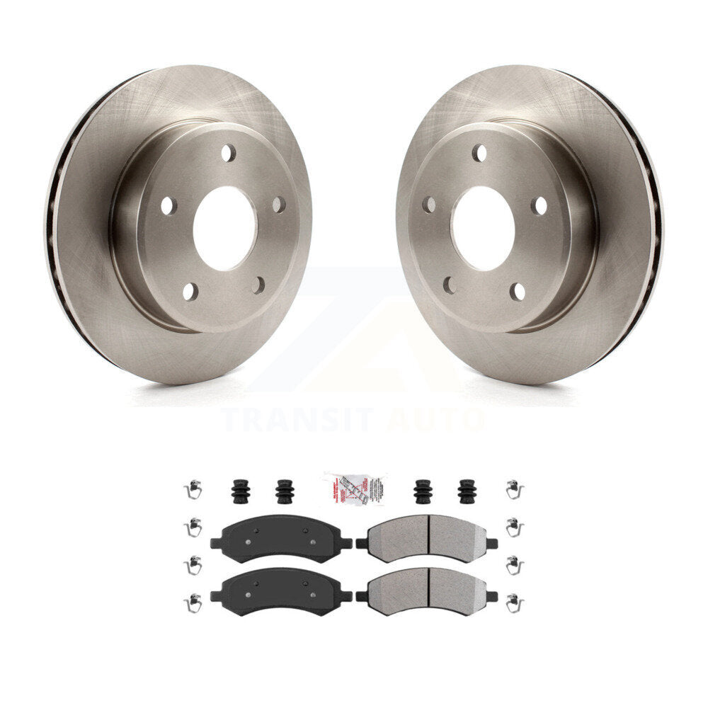 Transit Auto K8A-104412 Disc Brake Kit for 2005-2011 Ram Dakota, Mitsubishi Raider, Dodge Dakota - Front product image