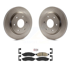 Transit Auto K8A-104433 Disc Brake Kit for 2005-2007 Nissan TITAN, INFINITI QX56, Nissan Armada - Front product image