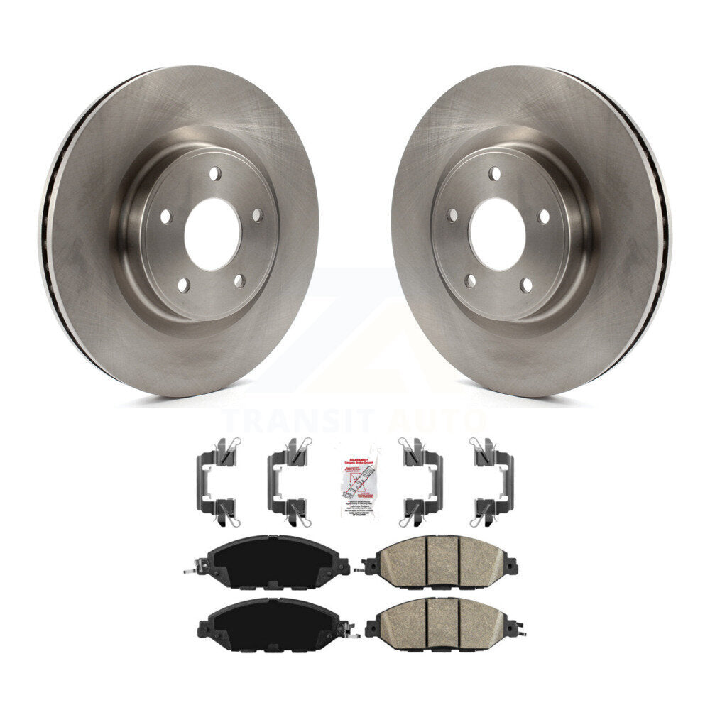 Transit Auto K8A-104435 Disc Brake Kit for 2013-2024 Nissan Murano, INFINITI QX60, INFINITI JX35 & more - Front product image