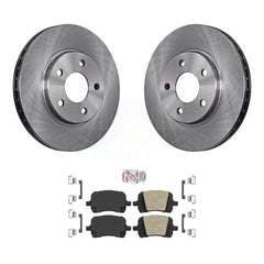 Transit Auto K8A-104443 Disc Brake Kit for 2004-2008 Chevrolet Malibu, Pontiac G6 - Front product image
