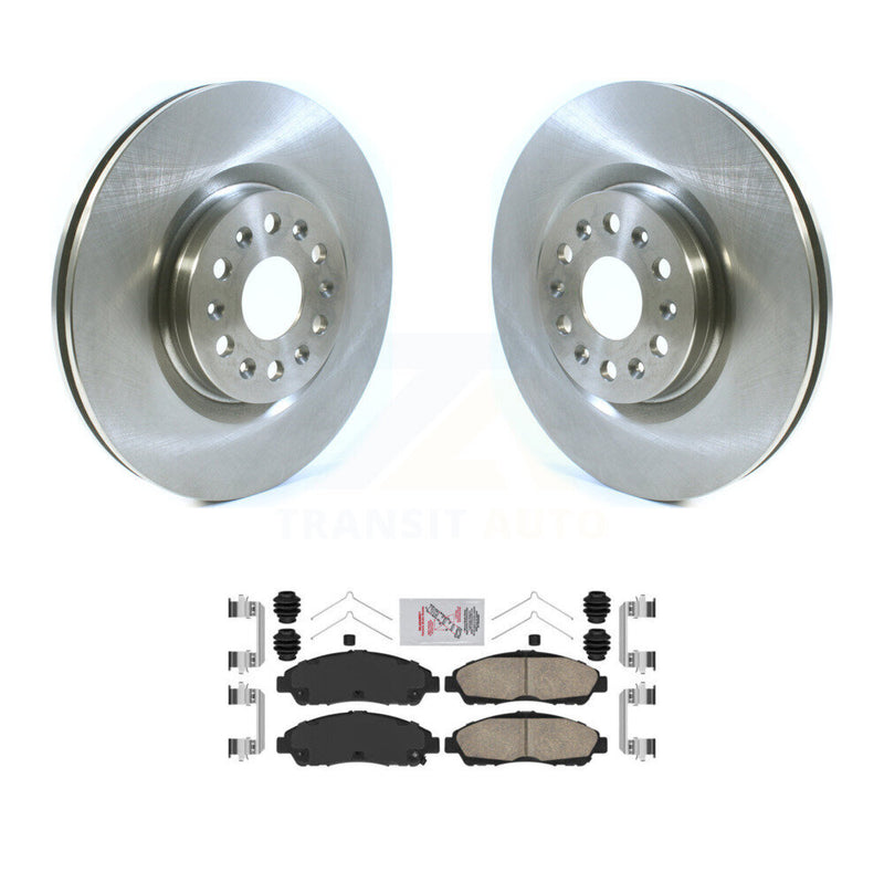 Transit Auto K8A-104452 Disc Brake Kit for 2017-2020 Cadillac XT6, Buick Enclave, Cadillac XT5 - Front product image