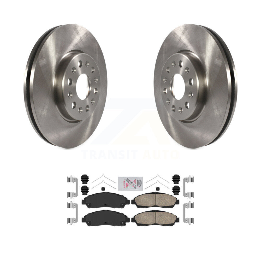 Transit Auto K8A-104454 Disc Brake Kit for 2017-2020 Chevrolet Traverse, Chevrolet Blazer, Buick Enclave & more - Front product image