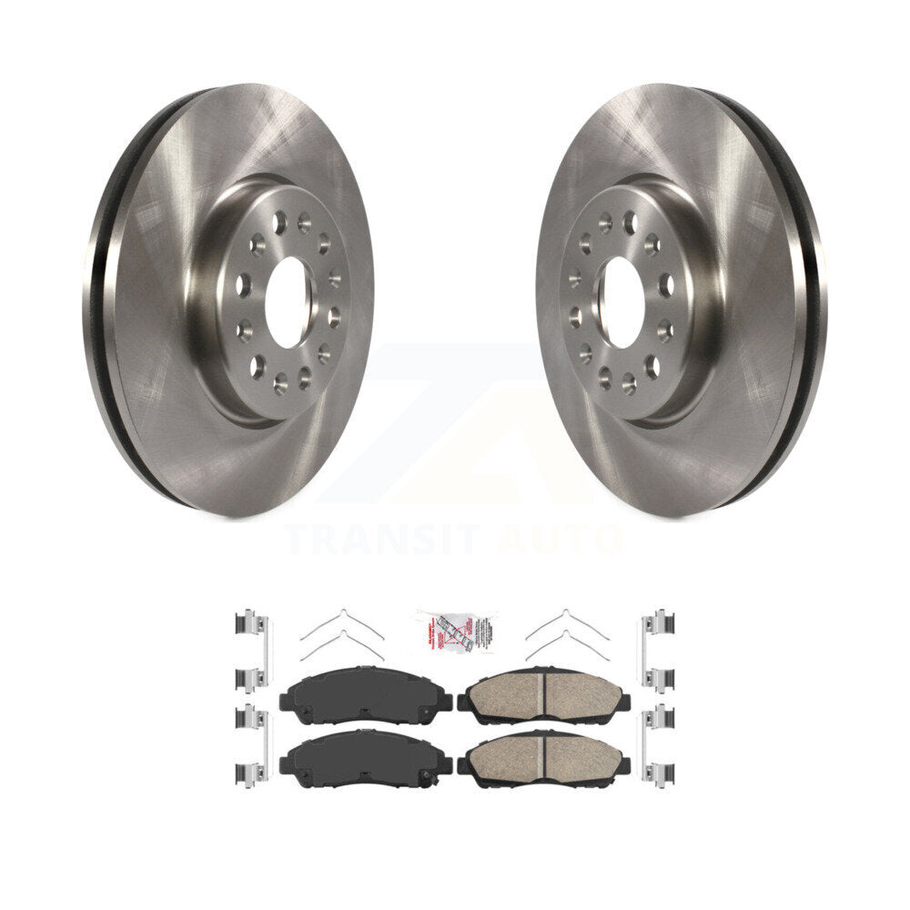 Transit Auto K8A-104455 Disc Brake Kit for 2017-2020 Chevrolet Traverse, Chevrolet Blazer, Buick Enclave & more - Front product image