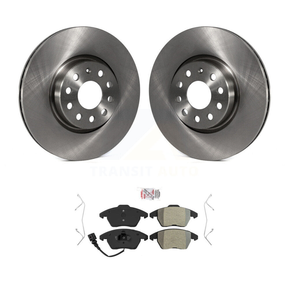 Transit Auto K8A-104459 Disc Brake Kit for 2005-2019 Volkswagen Beetle, Volkswagen CC, Volkswagen Jetta & more - Front product image