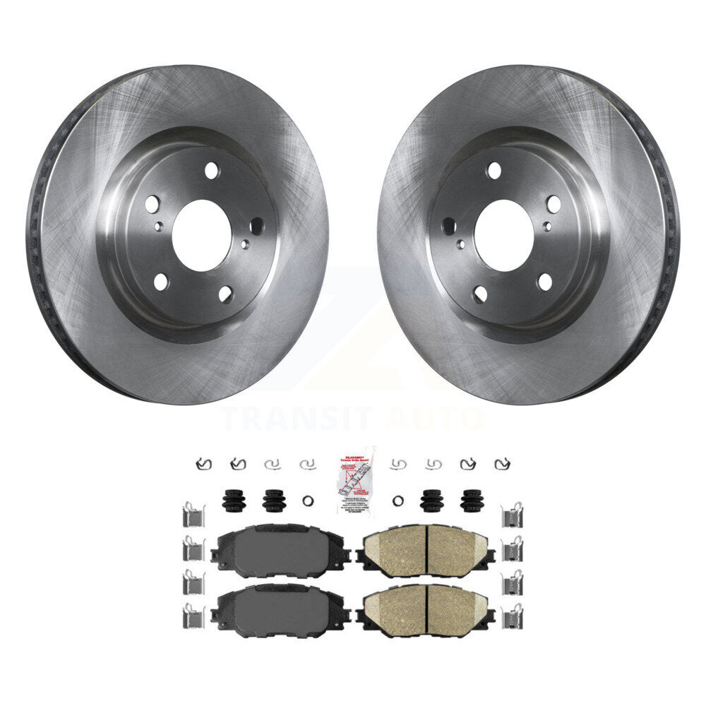 Transit Auto K8A-104505 Disc Brake Kit for 2006-2020 Toyota RAV4, Toyota Corolla iM, Scion iM & more - Front product image