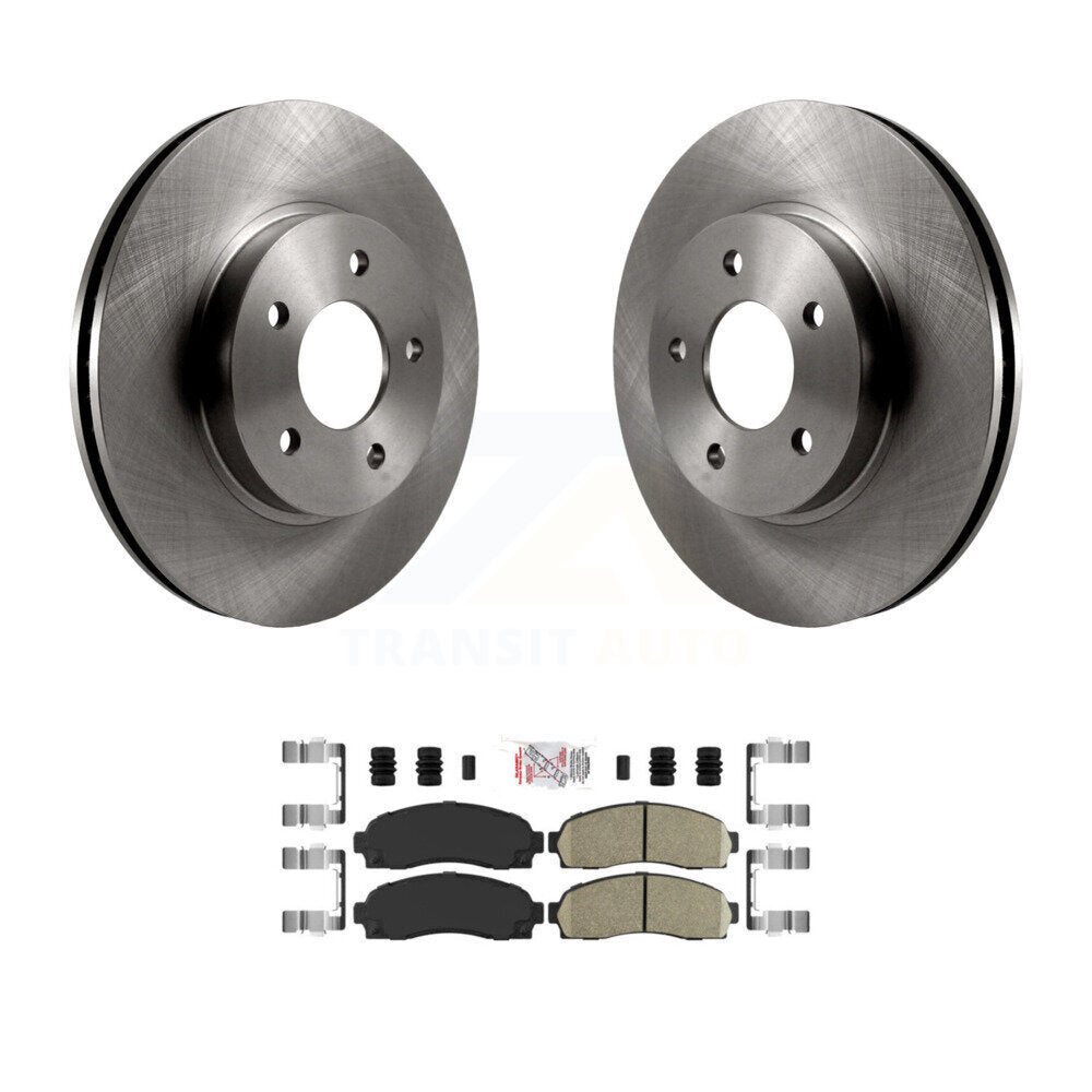 Transit Auto K8A-104543 Disc Brake Kit for 2002-2007 Pontiac Torrent, Chevrolet Equinox, Saturn Vue - Front product image