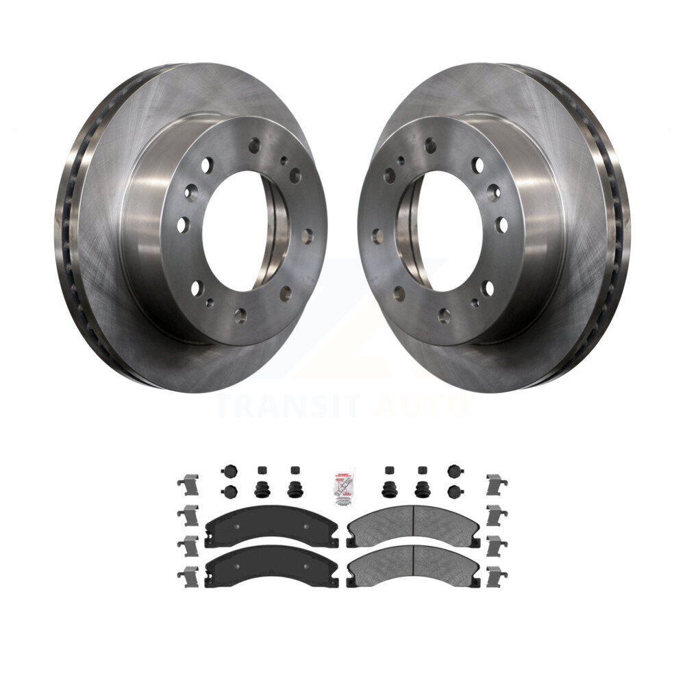 Transit Auto K8A-104551 Disc Brake Kit for 2011-2019 Chevrolet Suburban 3500 HD, Chevrolet Silverado 2500 HD, Chevrolet Silverado 3500 HD & more - Front product image