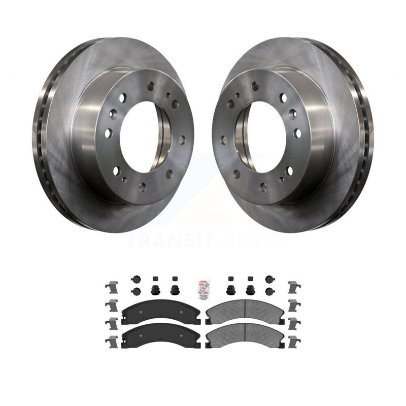 Transit Auto K8A-104551 Disc Brake Kit for 2011-2019 Chevrolet Suburban 3500 HD, Chevrolet Silverado 2500 HD, Chevrolet Silverado 3500 HD & more - Front product image