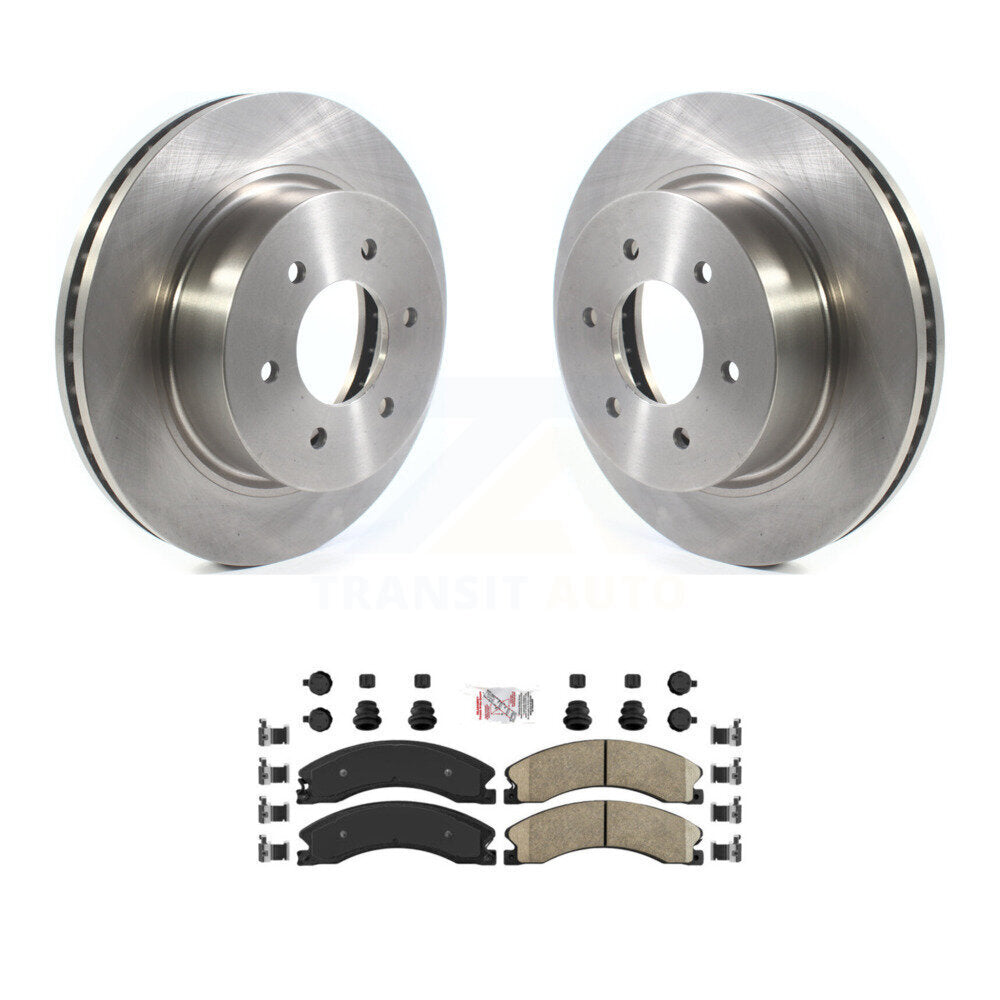 Transit Auto K8A-104560 Disc Brake Kit for 2016-2024 Nissan TITAN XD - Front product image