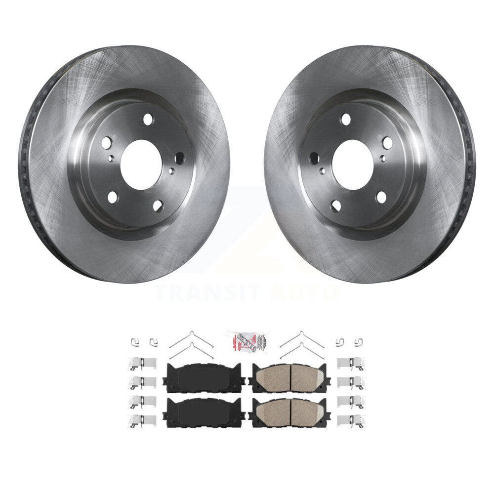 Transit Auto K8A-104571 Disc Brake Kit for 2007-2018 Lexus ES300h, Toyota Avalon, Lexus ES350 & more - Front product image