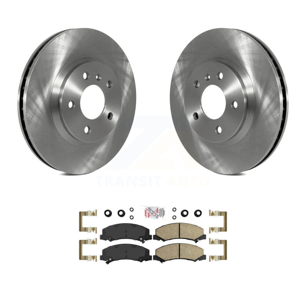 Transit Auto K8A-104587 Disc Brake Kit for 2006-2016 Chevrolet Impala Limited, Chevrolet Impala, Buick Lucerne & more - Front product image