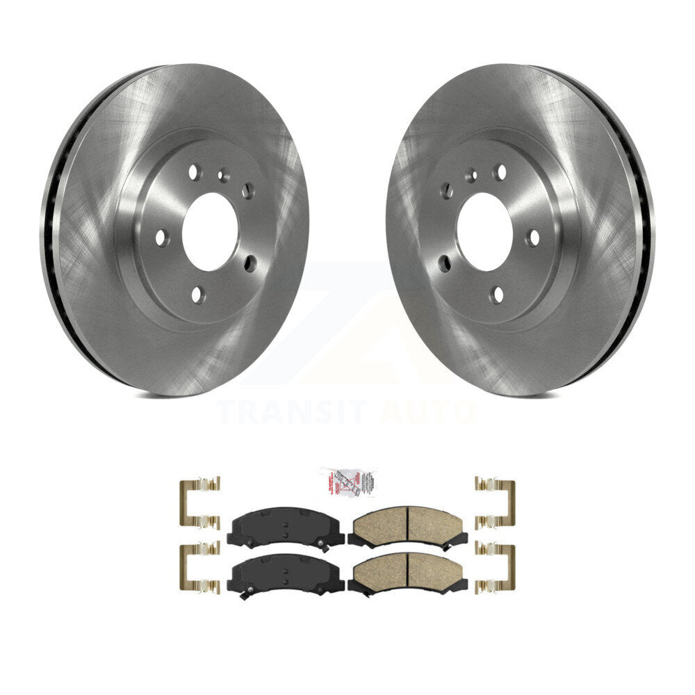 Transit Auto K8A-104588 Disc Brake Kit for 2006-2016 Chevrolet Impala Limited, Chevrolet Impala, Buick Lucerne & more - Front product image