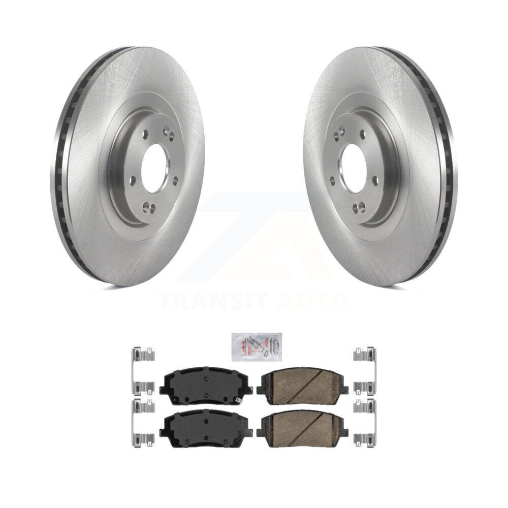 Transit Auto K8A-104615 Disc Brake Kit for 2020-2024 Hyundai Palisade, Kia Telluride - Front product image