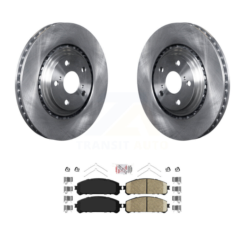Transit Auto K8A-104616 Disc Brake Kit for 2008-2021 Lexus NX300, Lexus NX200t, Lexus NX300h & more - Front product image