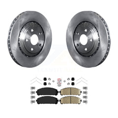 Transit Auto K8A-104617 Disc Brake Kit for 2008-2021 Lexus NX300, Lexus NX200t, Lexus NX300h & more - Front product image