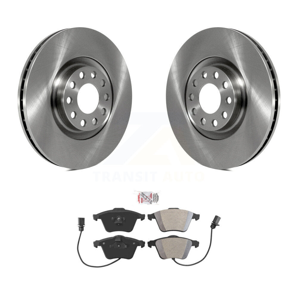 Transit Auto K8A-104633 Disc Brake Kit for 2002-2004 Audi A6 Quattro - Front product image