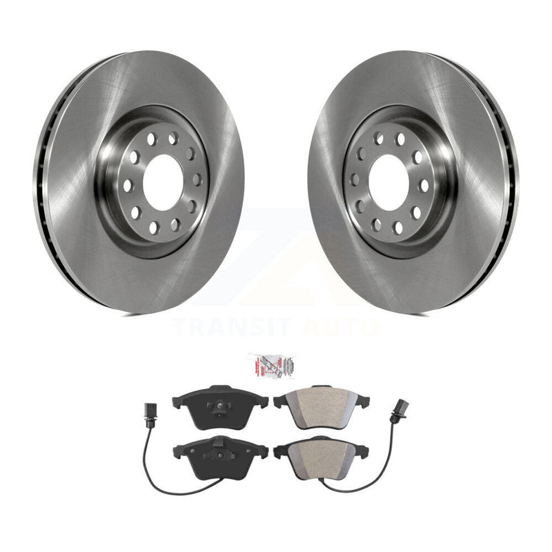Transit Auto K8A-104633 Disc Brake Kit for 2002-2004 Audi A6 Quattro - Front product image