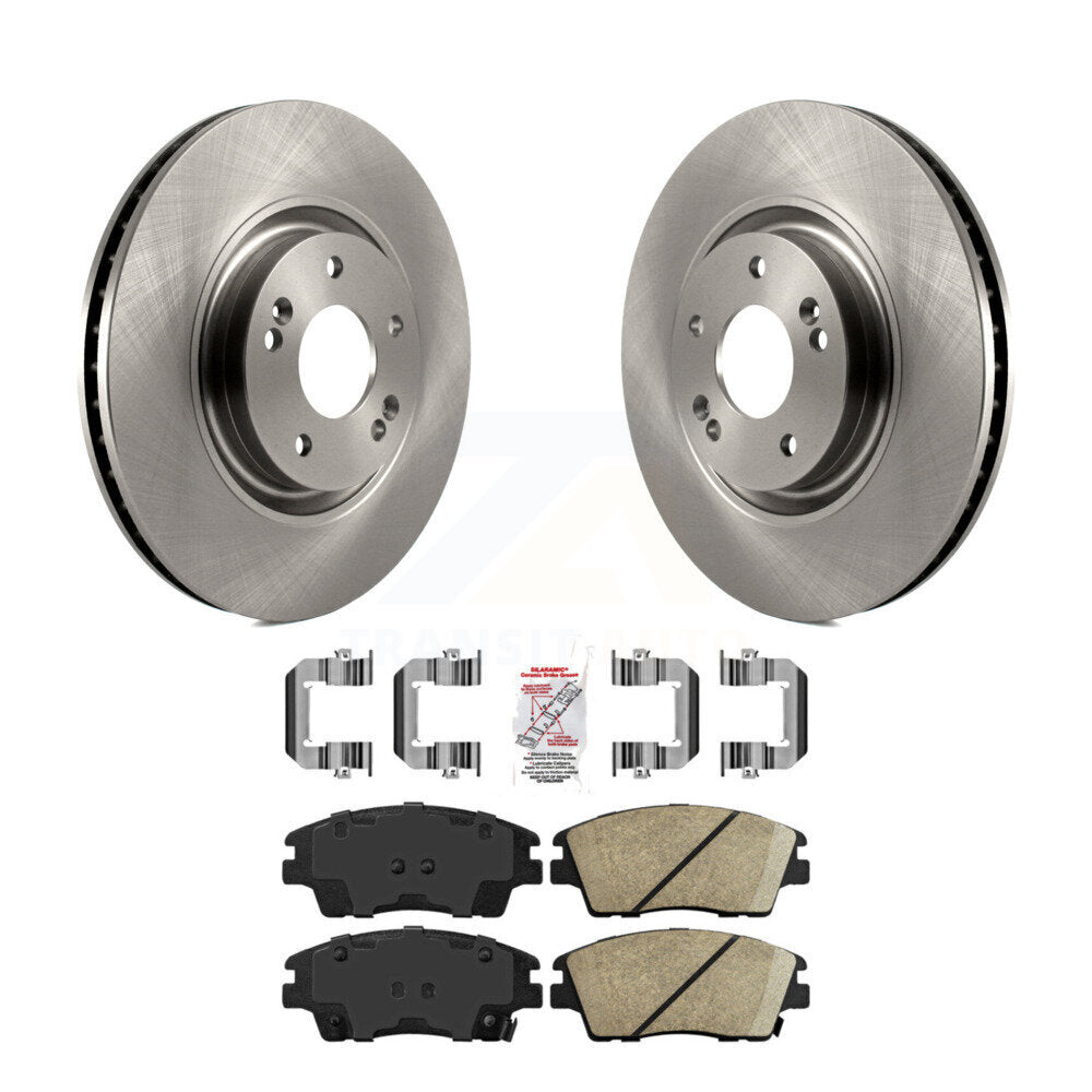Transit Auto K8A-104652 Disc Brake Kit for 2017-2022 Kia Sportage - Front product image