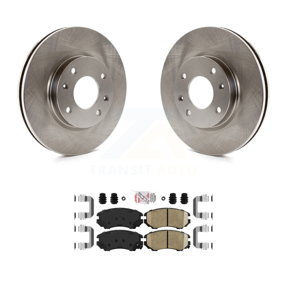 Transit Auto K8A-104675 Disc Brake Kit for 2003-2006 Kia Magentis, Kia Optima, Hyundai Sonata - Front product image