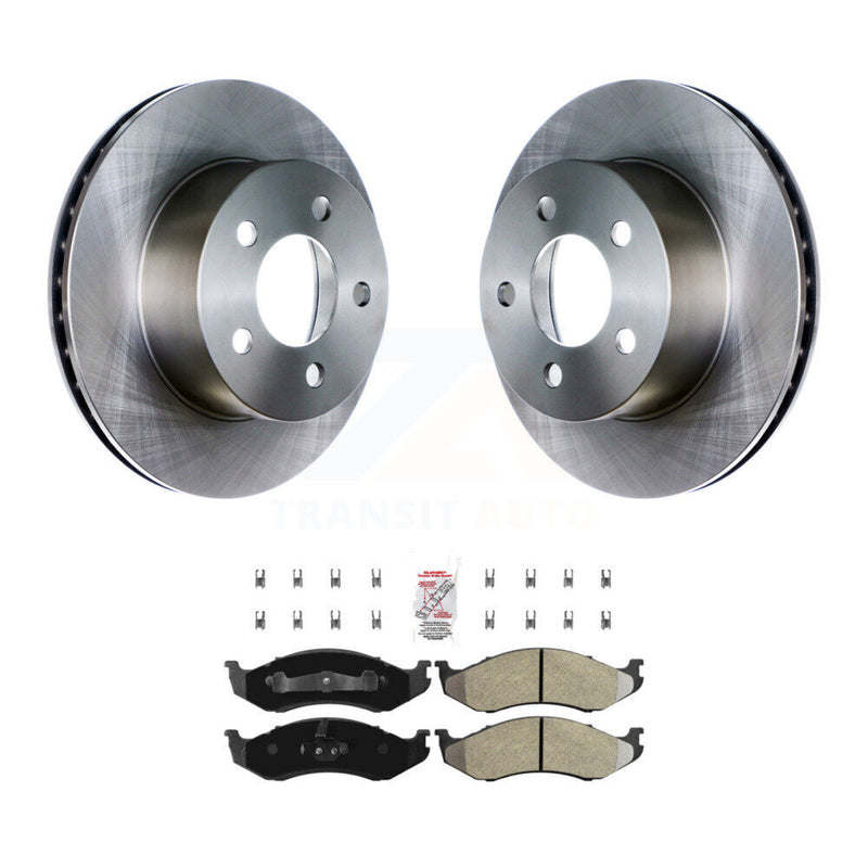 Transit Auto K8A-104700 Disc Brake Kit for 1990-1999 Jeep Cherokee, Jeep TJ, Jeep Wrangler & more - Front product image