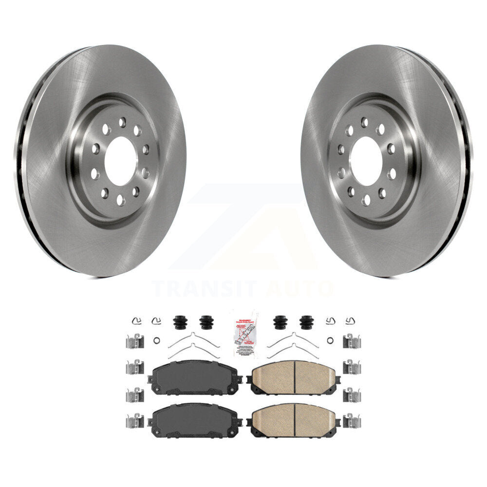 Transit Auto K8A-104705 Disc Brake Kit for 2014-2023 Jeep Cherokee - Front product image
