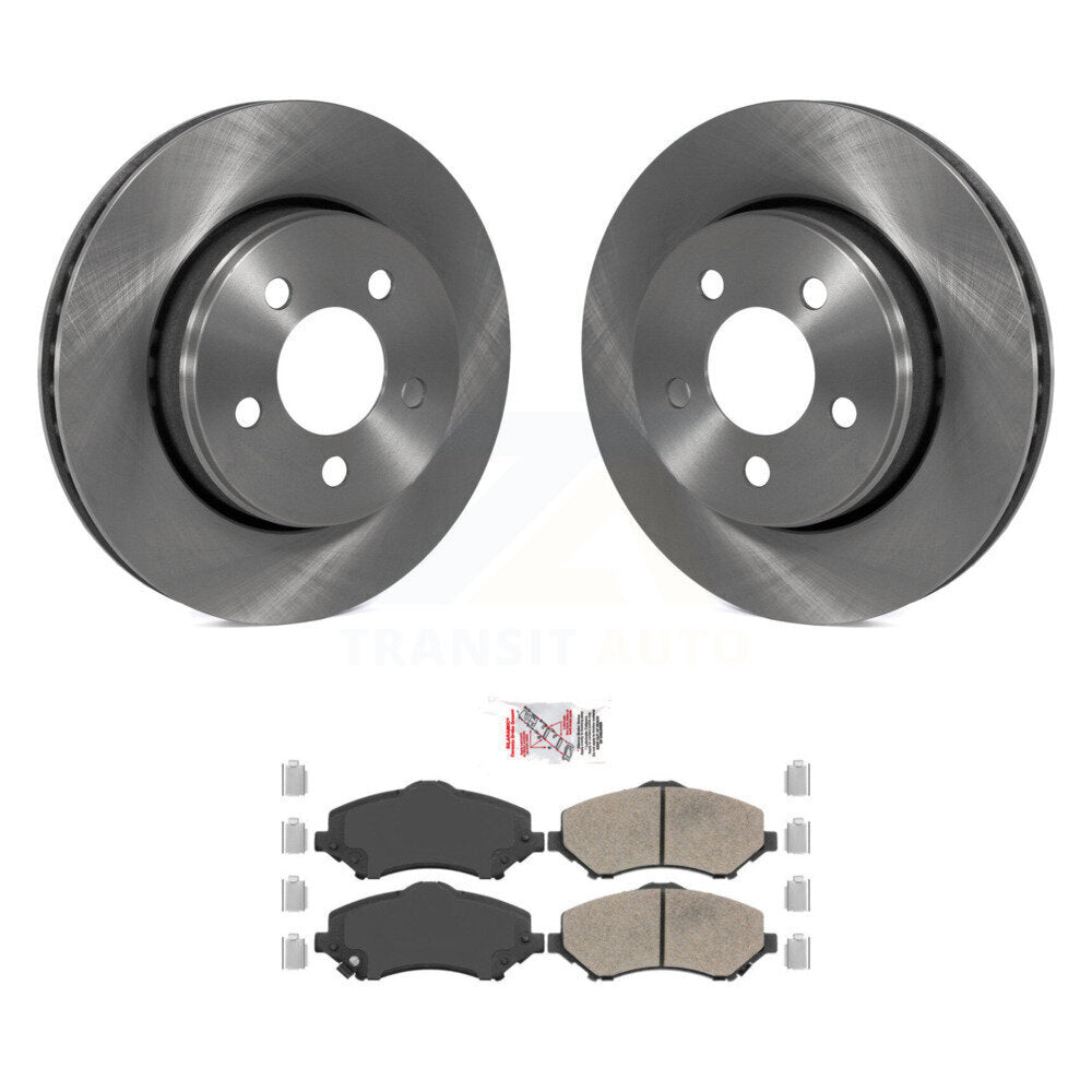 Transit Auto K8A-104754 Disc Brake Kit for 2007-2012 Dodge Nitro, Jeep Liberty - Front product image