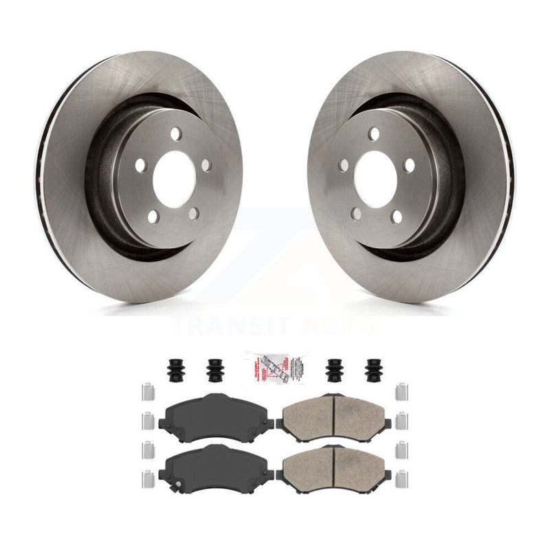Transit Auto K8A-104757 Disc Brake Kit for 2008-2012 Dodge Nitro, Jeep Liberty - Front product image