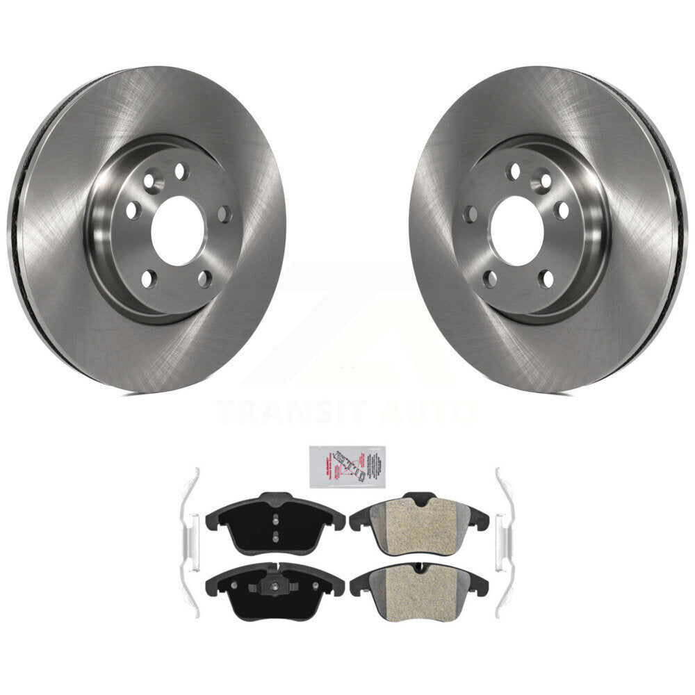 Transit Auto K8A-104771 Disc Brake Kit for 2007-2020 Volvo S60, Volvo V60, Land Rover Range Rover Evoque & more - Front product image