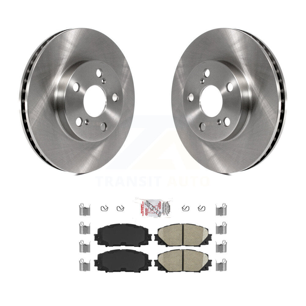 Transit Auto K8A-104806 Disc Brake Kit for 2010-2017 Toyota Prius Plug-In, Lexus CT200h, Toyota Prius - Front product image