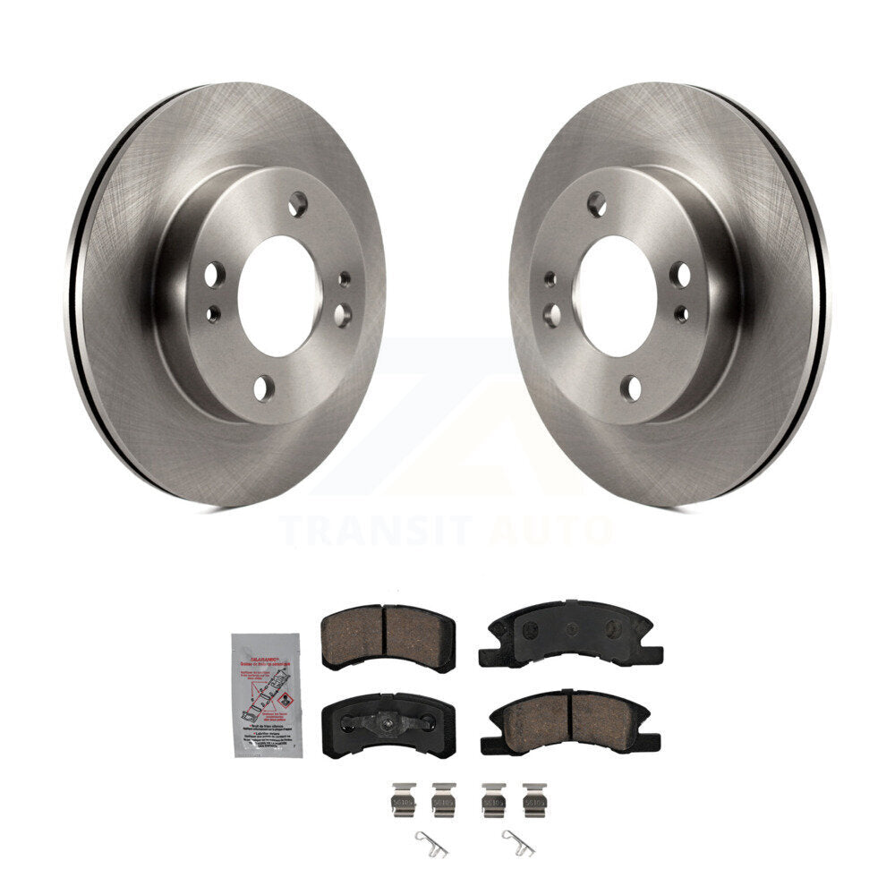 Transit Auto K8A-104809 Disc Brake Kit for 2014-2015 Mitsubishi Mirage - Front product image