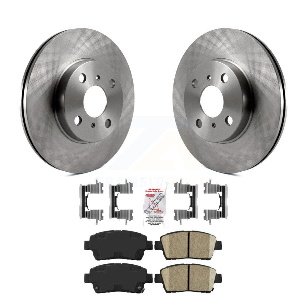 Transit Auto K8A-104814 Disc Brake Kit for 2000-2005 Toyota Echo, Toyota MR2 Spyder - Front product image
