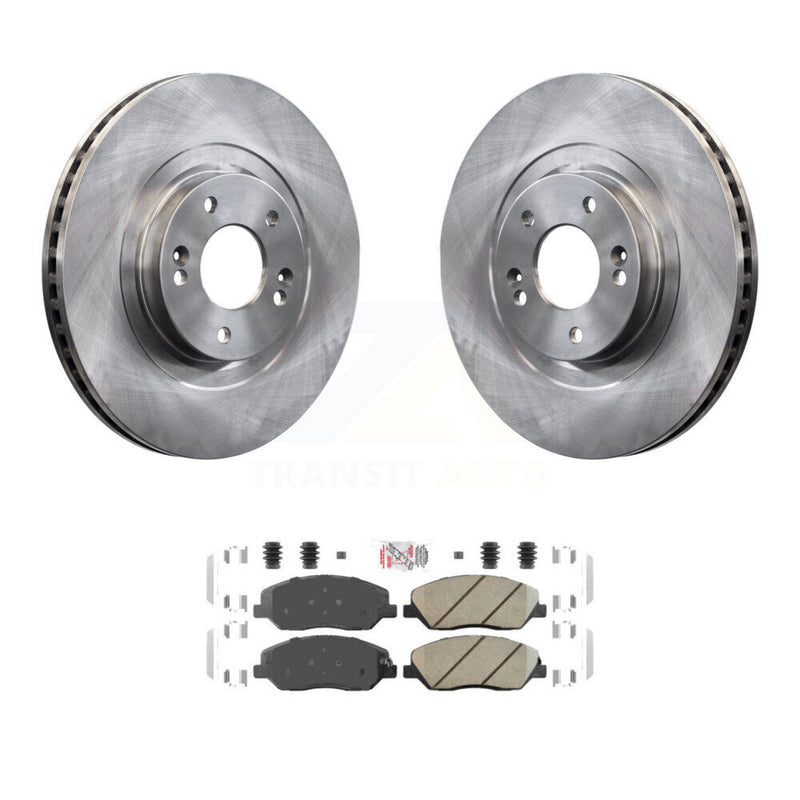Transit Auto K8A-104829 Disc Brake Kit for 2013-2016 Hyundai Santa Fe, Hyundai Santa Fe XL - Front product image