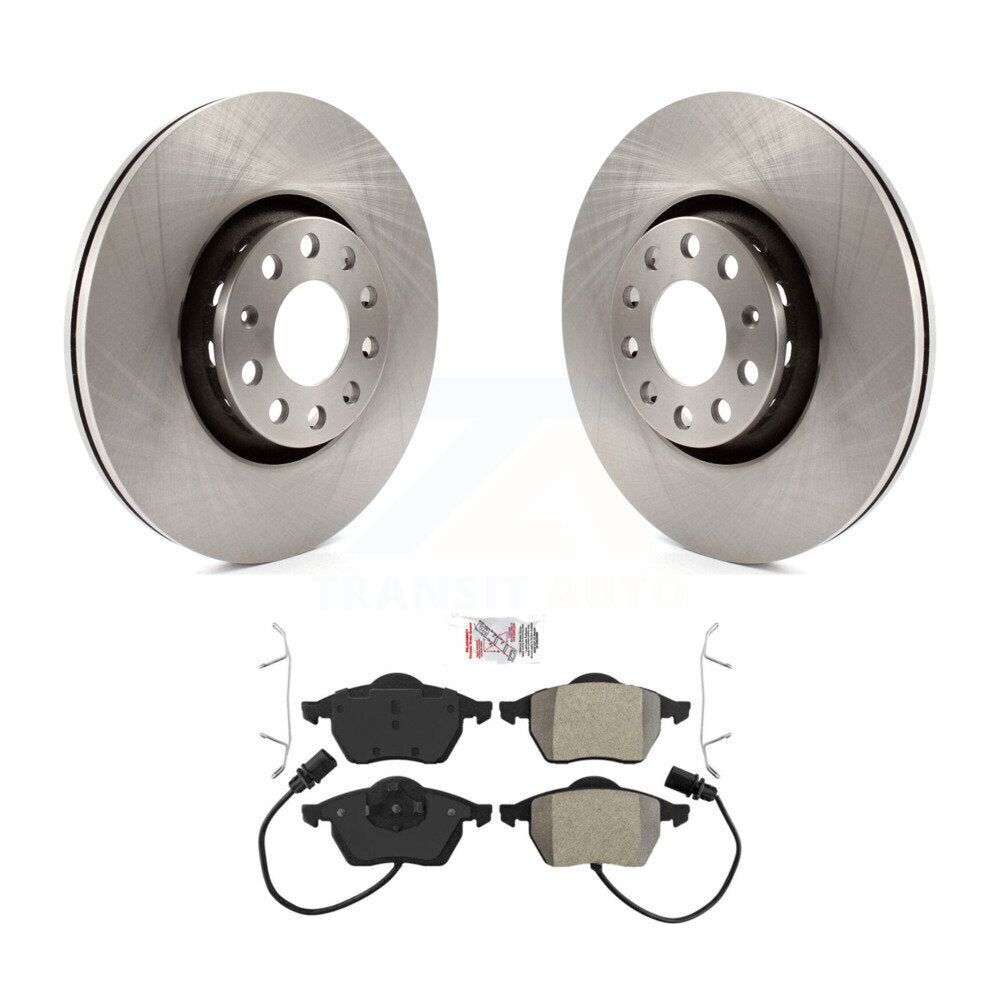 Transit Auto K8A-104846 Disc Brake Kit for 2000-2006 Audi A4, Audi A4 Quattro, Audi A6 & more - Front product image
