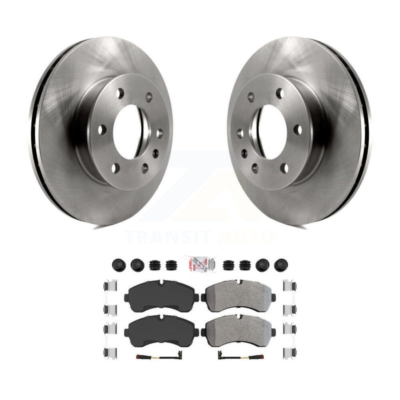 Transit Auto K8A-104850 Disc Brake Kit for 2007-2024 Mercedes-Benz Sprinter 3500, Mercedes-Benz Sprinter 3500XD, Freightliner Sprinter 2500 & more - Front product image