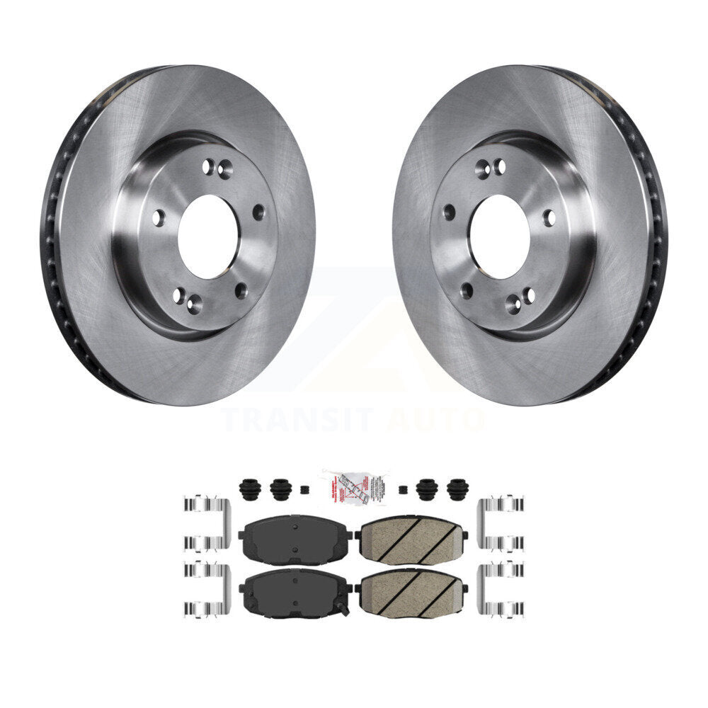 Transit Auto K8A-104860 Disc Brake Kit for 2010-2013 Kia Forte5, Kia Forte, Kia Forte Koup - Front product image