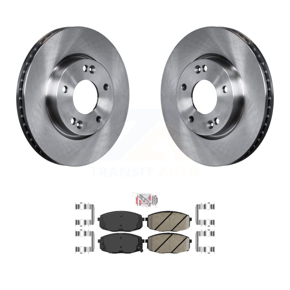 Transit Auto K8A-104862 Disc Brake Kit for 2010-2013 Kia Forte5, Kia Forte, Kia Forte Koup - Front product image