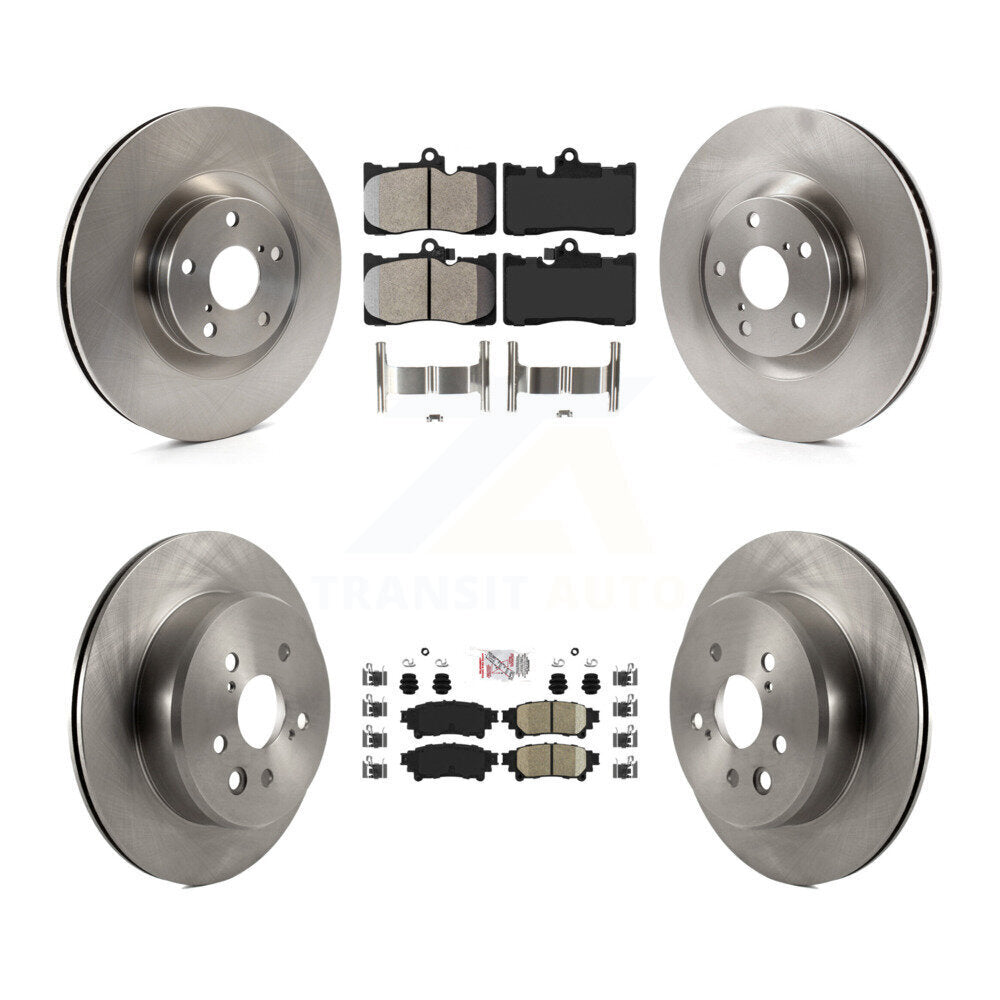 Transit Auto K8A-104892 Disc Brake Kit for 2013-2020 Lexus IS350, Lexus GS300, Lexus IS300 & more - Front and Rear product image