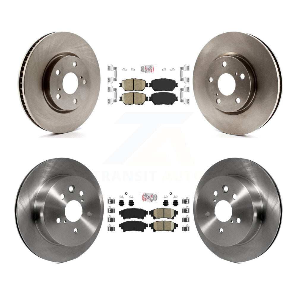 Transit Auto K8A-104895 Disc Brake Kit for 2014 Lexus IS250 - Front and Rear product image
