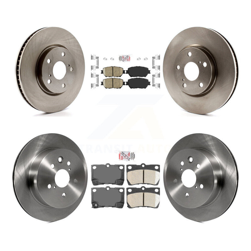 Transit Auto K8A-104897 Disc Brake Kit for 2006-2013 Lexus IS250, Lexus GS300 - Front and Rear product image