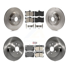 Transit Auto K8A-104899 Disc Brake Kit for 2007-2013 Lexus IS350, Lexus GS350, Lexus GS450h & more - Front and Rear product image