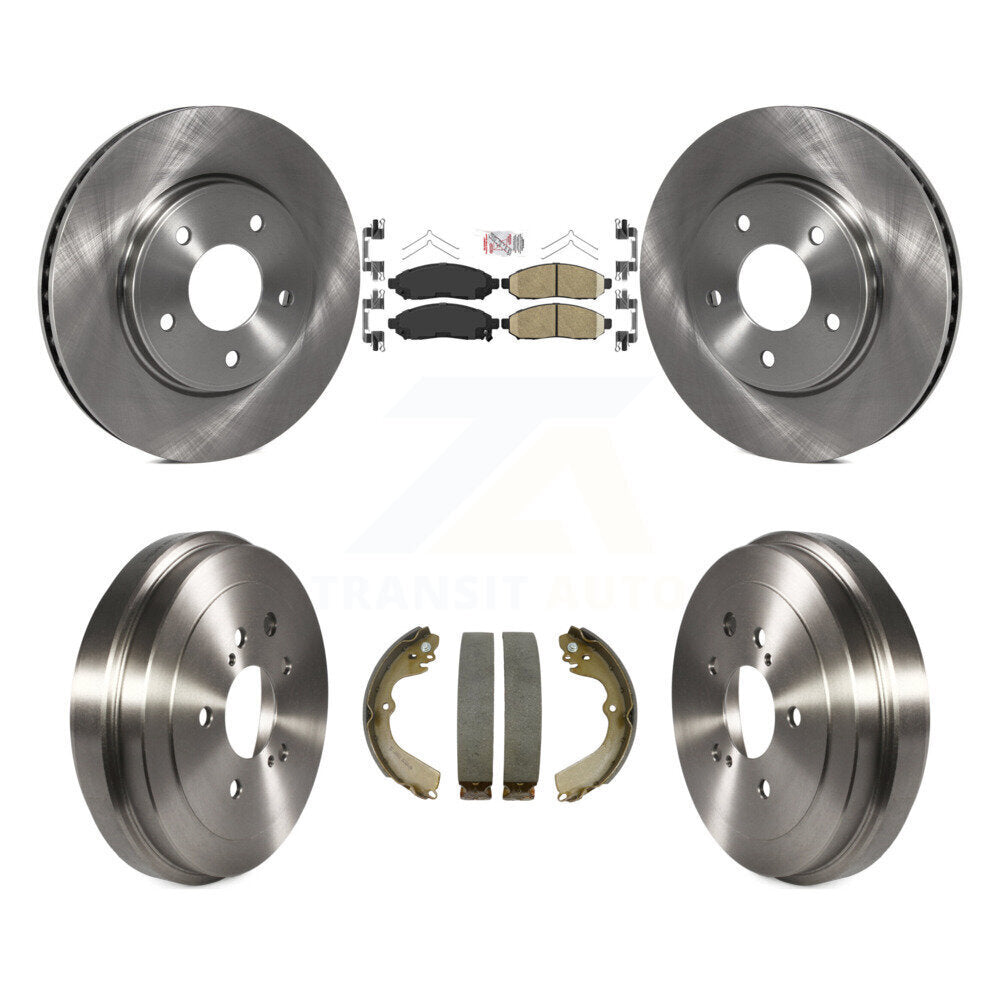 Transit Auto K8A-104901 Disc Brake Kit for 2013-2021 Nissan NV200, Chevrolet City Express - Front and Rear product image