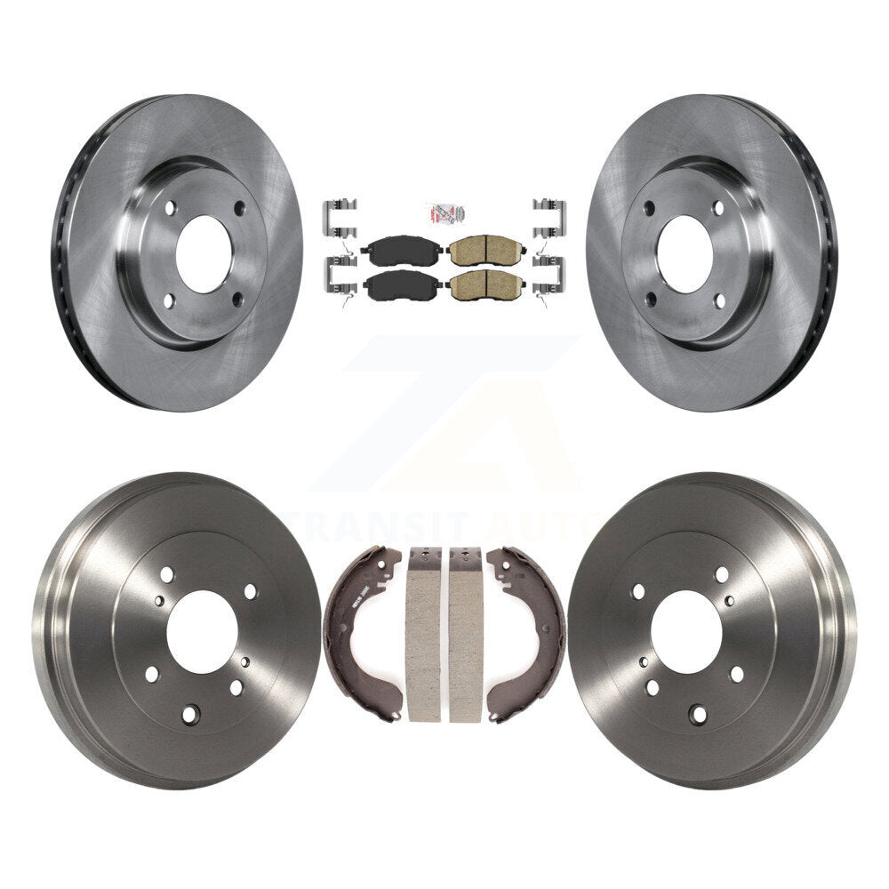 Transit Auto K8A-104904 Disc Brake Kit for 2007-2014 Nissan Cube, Nissan Sentra - Front and Rear product image