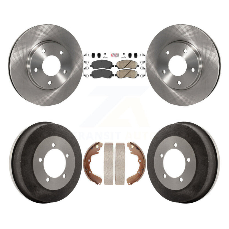 Transit Auto K8A-104911 Disc Brake Kit for 2001-2005 Mitsubishi Eclipse, Dodge Stratus, Mitsubishi Galant & more - Front and Rear product image