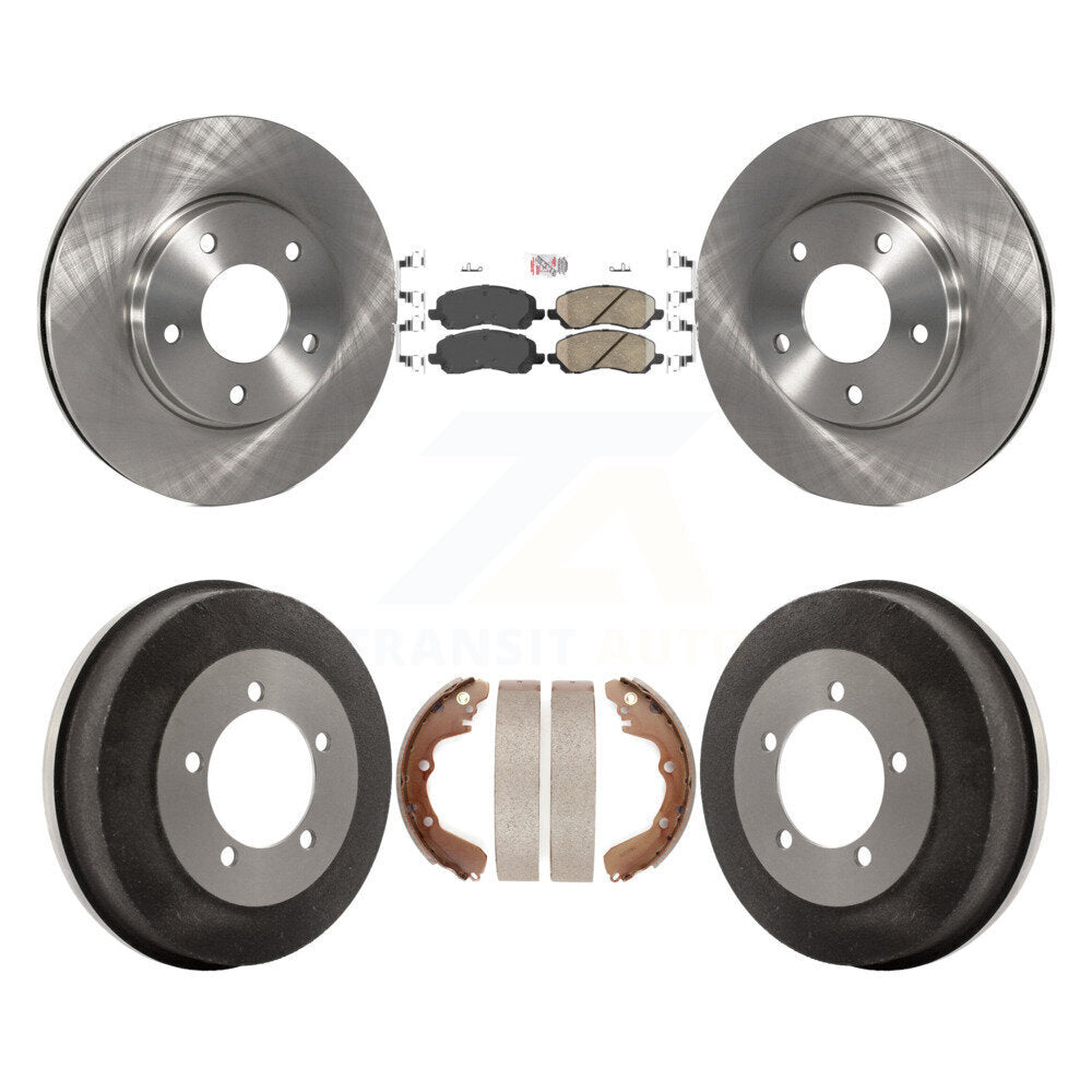 Transit Auto K8A-104912 Disc Brake Kit for 2001-2005 Mitsubishi Eclipse, Dodge Stratus, Mitsubishi Galant & more - Front and Rear product image