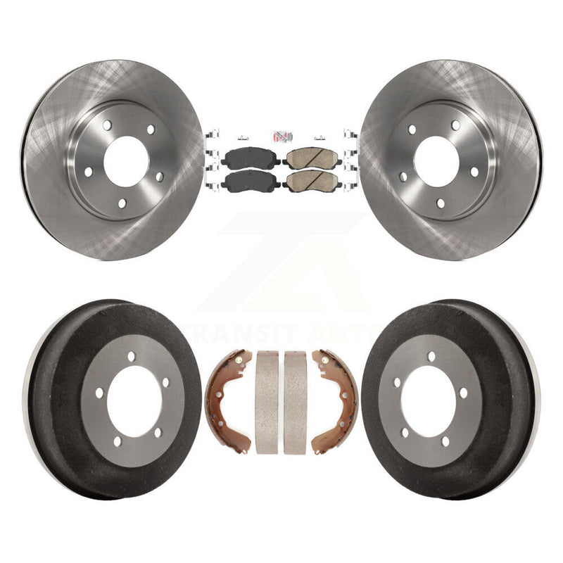 Transit Auto K8A-104912 Disc Brake Kit for 2001-2005 Mitsubishi Eclipse, Dodge Stratus, Mitsubishi Galant & more - Front and Rear product image