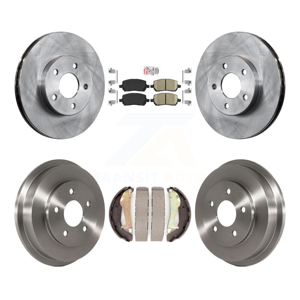 Transit Auto K8A-104915 Disc Brake Kit for 2009-2010 Chevrolet Cobalt, Pontiac G5 - Front and Rear product image