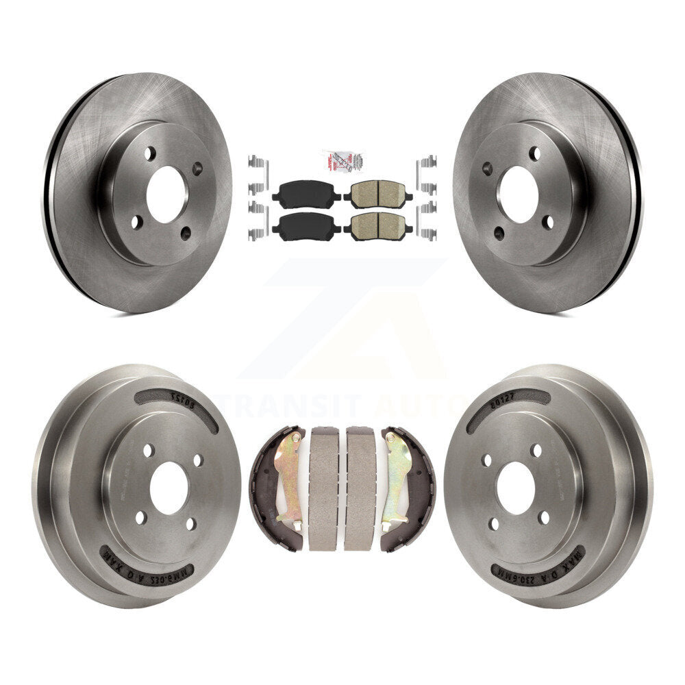 Transit Auto K8A-104916 Disc Brake Kit for 2009-2010 Chevrolet Cobalt, Pontiac G5 - Front and Rear product image