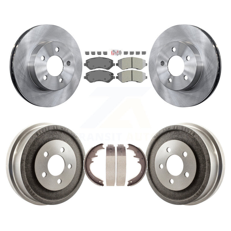 Transit Auto K8A-104925 Disc Brake Kit for 2002 Jeep Liberty - Front and Rear product image