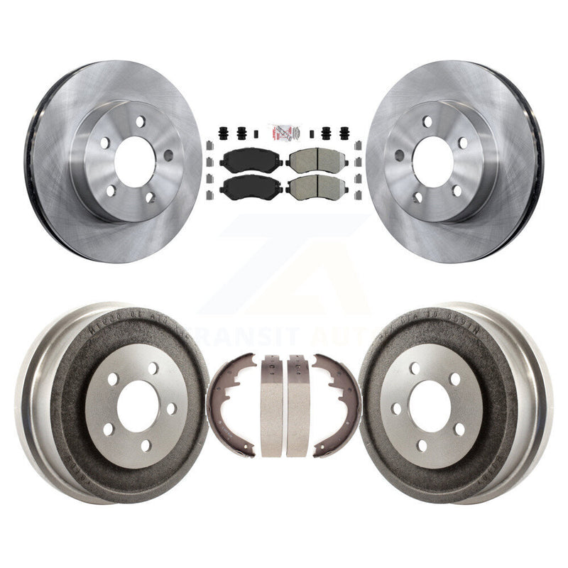 Transit Auto K8A-104926 Disc Brake Kit for 2002 Jeep Liberty - Front and Rear product image